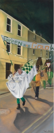 Wren Series III, Green & Gold, ©Artist, image